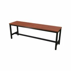 Best Sale ⭐ Australia Sale - Marquee 135cm Trentham Outdoor Bench Black And Natural ⌛