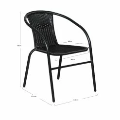 Cheapest 😉 Australia Sale - Marquee Black 3 Piece Wicker Bistro Set ✨ -MARQUEE Store 2657deaa5d0f4233913f8697bfde784e