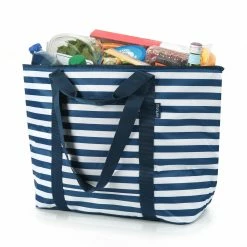 Cheapest 🎉 Australia Sale - Marquee Navy Stripe 50 Can Tote Cooler Bag Navy And White Stripe 🌟 -MARQUEE Store 2b712d7e9bb44370bf0f9a71121e9939