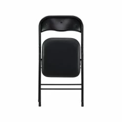 Best Sale ❤️ Australia Only - Marquee Padded Vinyl Black Folding Chair 🧨 -MARQUEE Store 33b760341e1044858b78e92d26b00105