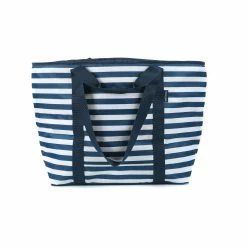 Cheapest 🎉 Australia Sale - Marquee Navy Stripe 50 Can Tote Cooler Bag Navy And White Stripe 🌟