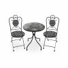 Budget 🌟 Australia Sale - Marquee 3 Piece Mosaic Tile Bistro Setting ⭐