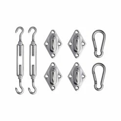 Best deal ✔️ Australia Only - Marquee 2.5 X 4m Grey Rectangle Shade Sail Kit 🔔 -MARQUEE Store 47f3356d4f04478c8a49f6cd275a4a74