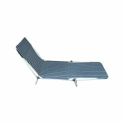 Cheap 🛒 Australia Sale - Marquee Blue Adjustable Sunlounge 🛒