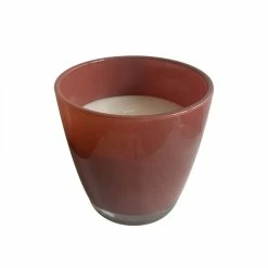 New ⭐ Marquee 135 X 135mm Dark Clay Glass Pot Citronella Candle - To Australia ✨