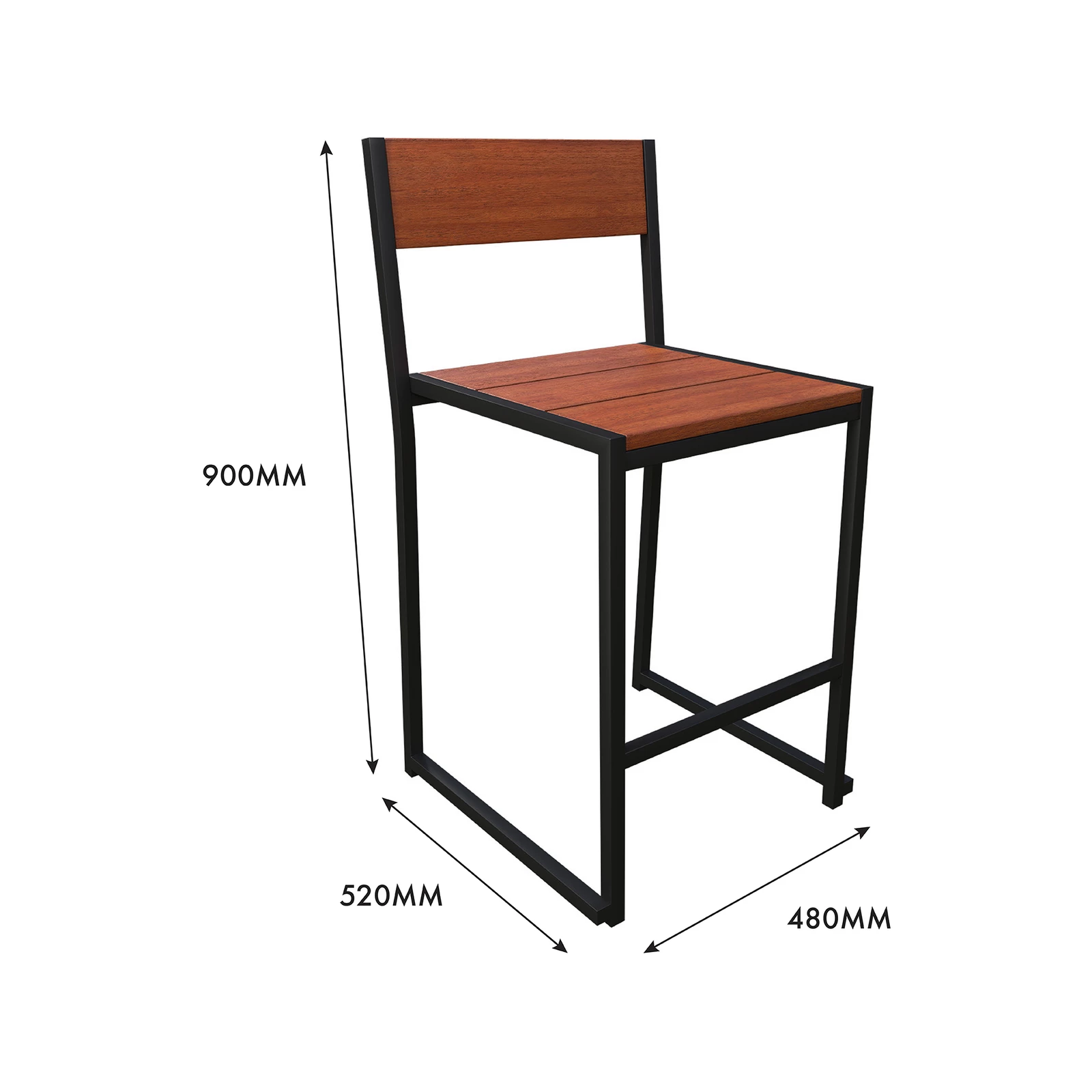 Wholesale ❤️ Australia Only - Marquee Trentham Outdoor Bar Chair Black And Natural ⌛ 5 Wholesale ❤️ Australia Only - Marquee Trentham Outdoor Bar Chair Black And Natural ⌛ - Image 5