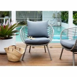 Budget 👏 Australia Only - Marquee Bayfield Wicker Half Egg Chair Other 👏 -MARQUEE Store 61ef0307fd1445c7af3b8c179e36503f