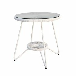 Top 10 ⌛ Australia Only - Marquee 500 X 500mm White Acapulco Coffee Table 🔔