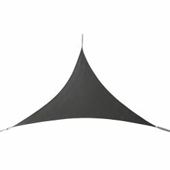 Outlet 💯 Marquee 3 X 3m Charcoal Triangle Shade Sail Other - To Australia 🌟