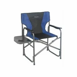 Discount ✨ Marquee Blue Folding Camping Chair With Side Table - To Australia 🥰