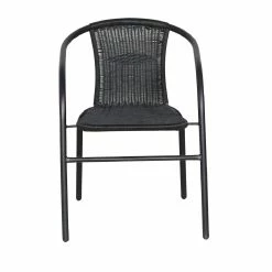 Cheapest 😉 Australia Sale - Marquee Black 3 Piece Wicker Bistro Set ✨ -MARQUEE Store 7e354d360d774868bc46382d704495b8