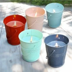 Best Pirce ✔️ Australia Sale - Marquee Blue Steel Tin Citronella Candle 🤩 -MARQUEE Store 8ef536dea20d422b910530813b9002c2