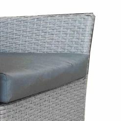 Flash Sale ❤️ Marquee 3pcs Steel Rattan Glass Setting Grey Other - To Australia ✨ -MARQUEE Store 9f81ad82555447989ae0e715970663d6