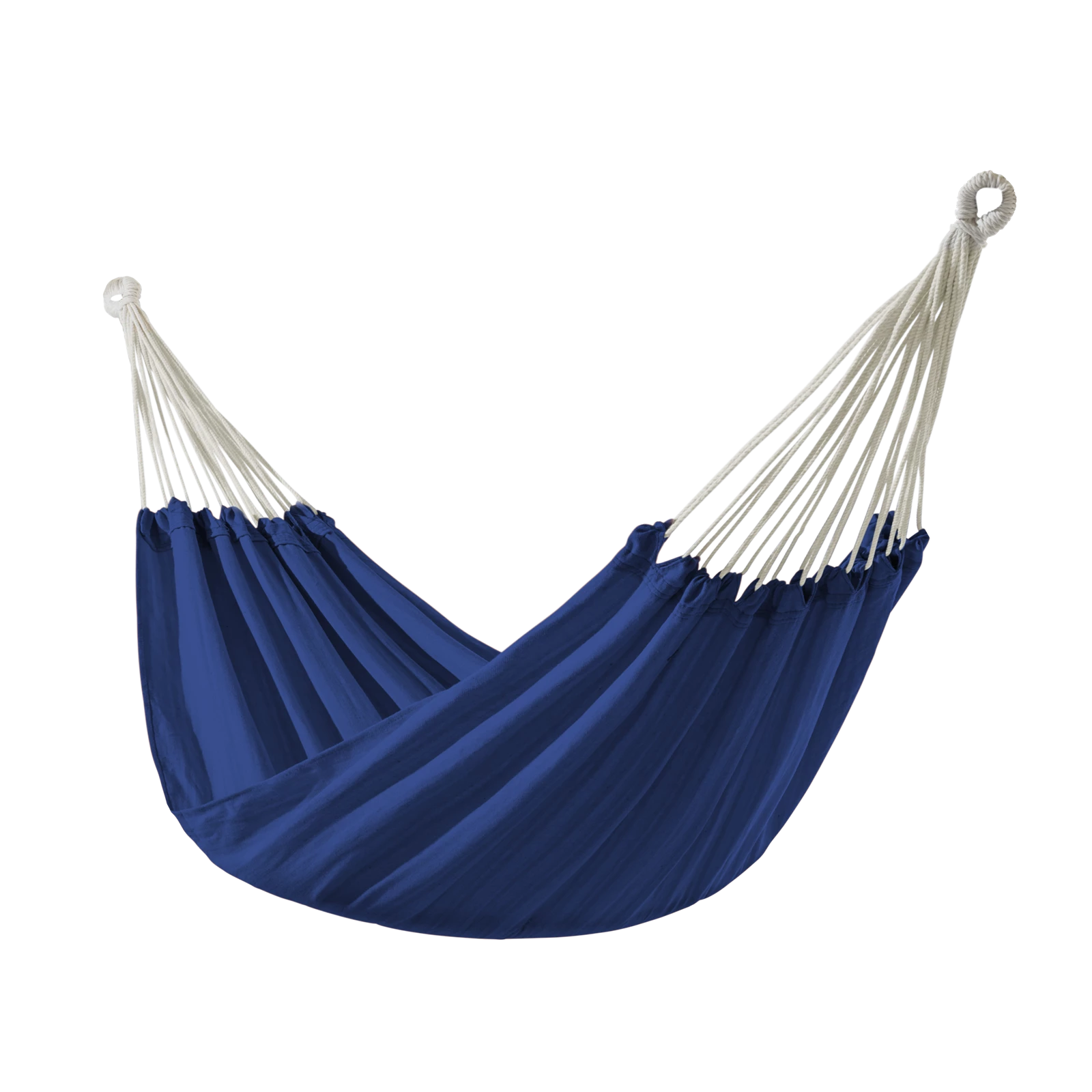 Best deal 🎉 Australia Sale - Marquee 140 X 190cm Double Polycotton Hammock Grey / Blue ✔️ 2 Best deal 🎉 Australia Sale - Marquee 140 X 190cm Double Polycotton Hammock Grey / Blue ✔️ - Image 2