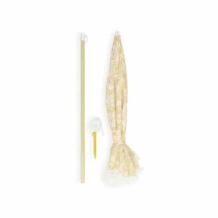 Flash Sale 👏 Marquee 1.8m Yellow Botanical Straw Beach Umbrella Palm Italian Straw - To Australia ✨ -MARQUEE Store a9fedae936b74de0acebe1bff3bcf5f0