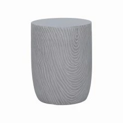Discount 🔥 Australia Only - Marquee Grey Wood Pattern Ceramic Stool 🔔