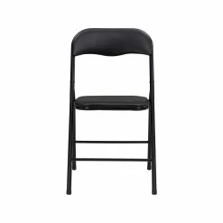 Best Sale ❤️ Australia Only - Marquee Padded Vinyl Black Folding Chair 🧨 -MARQUEE Store b32ec84a2c0d4efbaa08a3e02fb8ead8