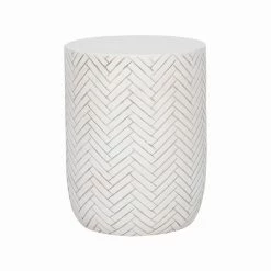 Deals 🎁 Australia Sale - Marquee Chevron Ceramic Stool 🧨