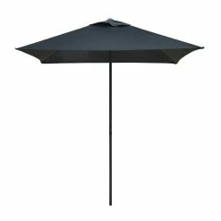 Promo 👍 Marquee 2m Square Goulburn Market Umbrella Charcoal - To Australia 🤩