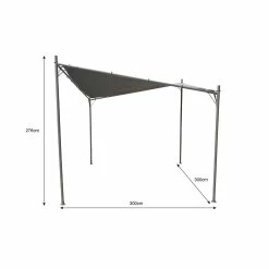 Best Pirce 🤩 Australia Sale - Marquee 3 X 3m Dallas Steel Gazebo Charcoal ⭐ -MARQUEE Store e4cbce1e926048db9fa3326c0727fb34