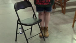 Best Sale ❤️ Australia Only - Marquee Padded Vinyl Black Folding Chair 🧨 -MARQUEE Store ebba48e3dea546b483643d05ab1c6b85