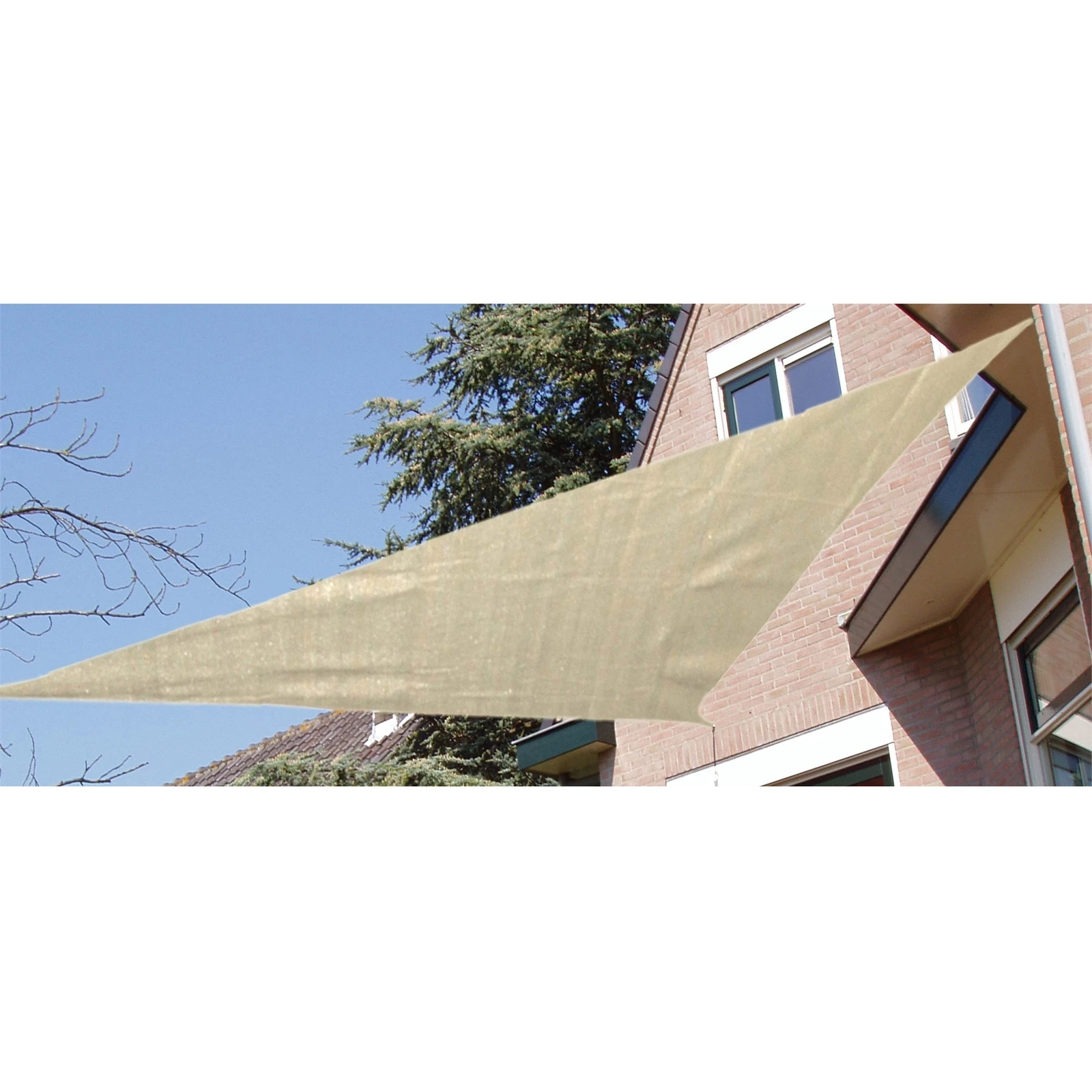 Deals 😍 Marquee 3 X 3m Beige Triangle Shade Sail Other - To Australia 🥰 2 Deals 😍 Marquee 3 X 3m Beige Triangle Shade Sail Other - To Australia 🥰 - Image 2
