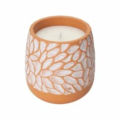 Wholesale ✔️ Australia Sale - Marquee 112 X 112mm Terracotta Pattern Cement Citronella Candle ✨